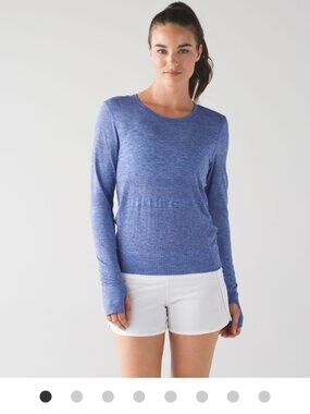 LULULEMON LONG SLEEVE TOP SIZE 6 SMALL